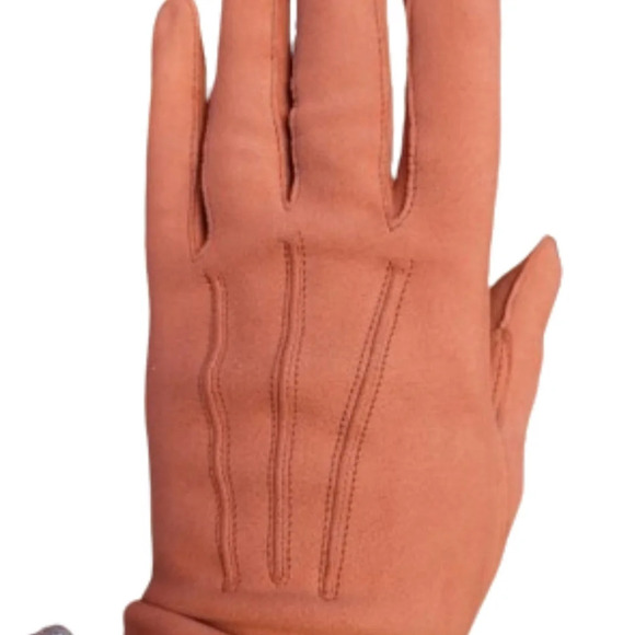 Vintage‎ newstock suedette gloves 7 - Picture 1 of 7